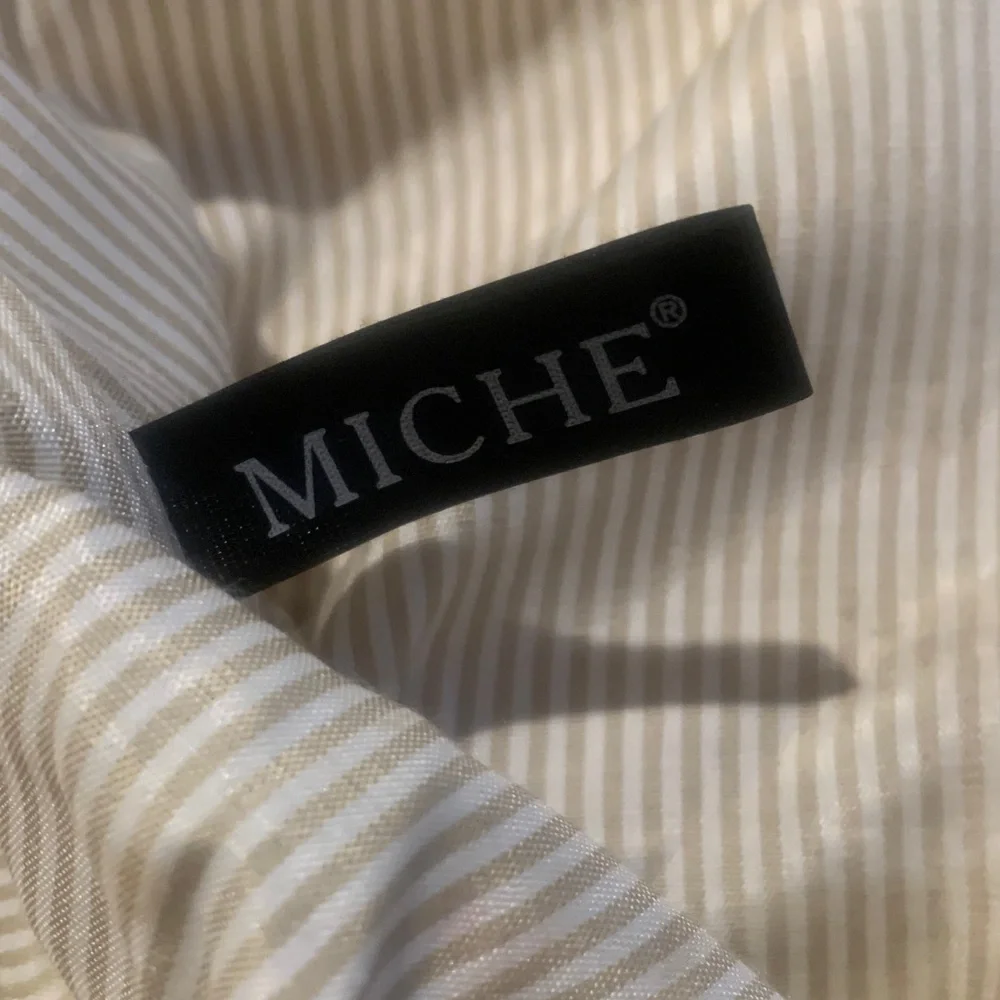 Miche Tan Crossbody Bag